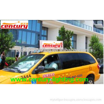 outdoor advertising media for taxi